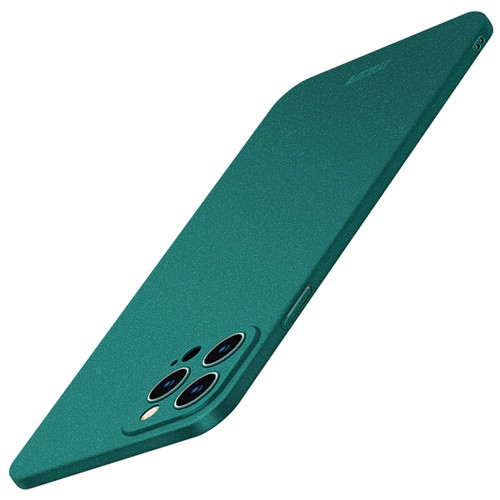 iPhone 14 Pro Max MOFI Fandun Series Frosted PC Ultra-thin Phone Case - Green