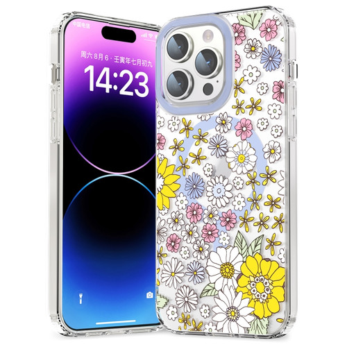 iPhone 14 Pro MagSafe Magnetic TPU Phone Case - Little Flower