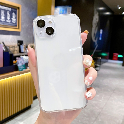 iPhone 14 Pro Lens Protection Transparent TPU Phone Case - Transparent