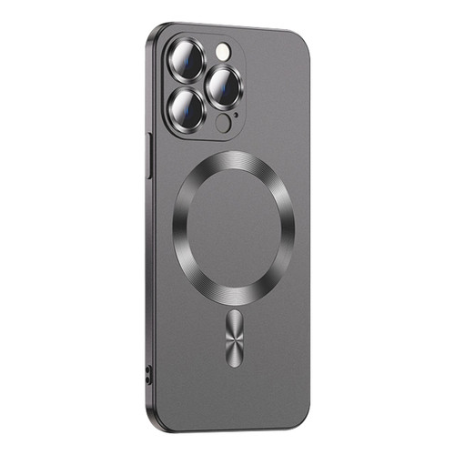 iPhone 14 Pro Liquid Lens Protector Magsafe Phone Case - Grey