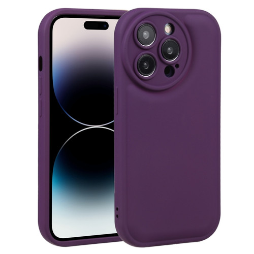 iPhone 14 Pro Liquid Airbag Decompression Phone Case  - Purple