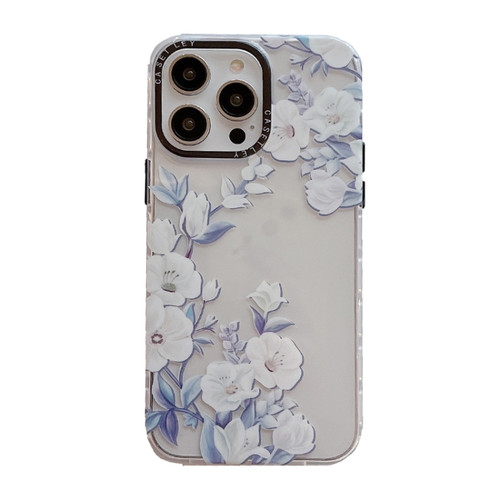 iPhone 14 Pro Dual-side Laminating TPU Phone Case - Hibiscus Flower
