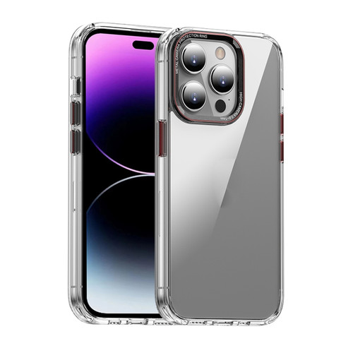 iPhone 14 Pro iPAKY MG Series Transparent PC Phone Case - Transparent