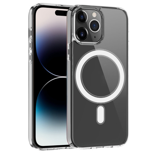 iPhone 14 Pro Magsafe Clear Acrylic PC +TPU Phone Case  - Transparent