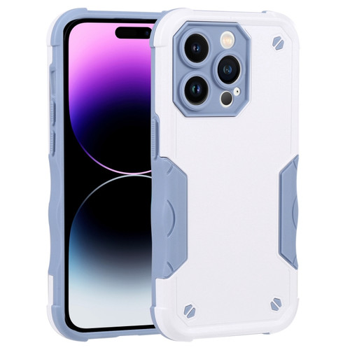 iPhone 14 Pro Non-slip Shockproof Armor Phone Case - White