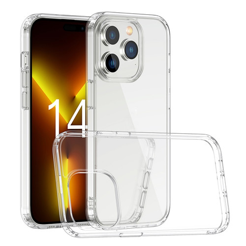 iPhone 14 Pro Shockproof TPU + Acrylic Transparent Phone Case