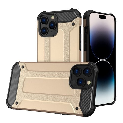 iPhone 14 Pro Magic Armor TPU Phone Case - Gold