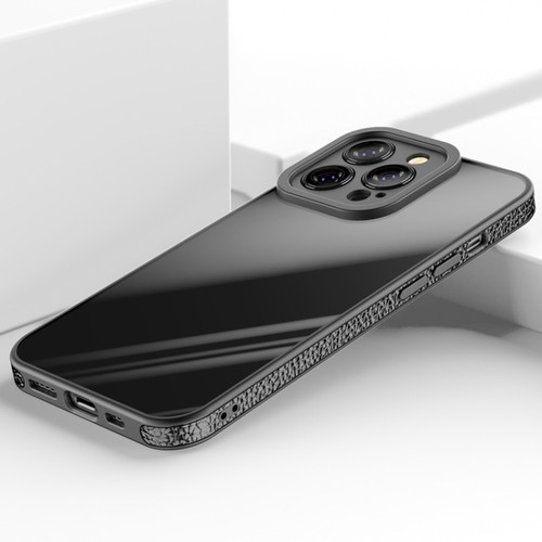 iPhone 14 Pro PC + TPU Shockproof Case - Black