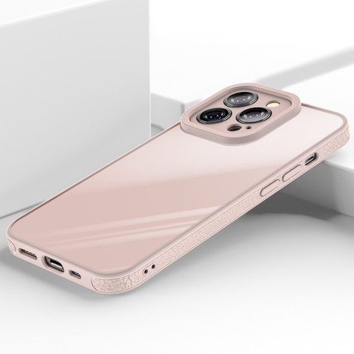 iPhone 14 Pro PC + TPU Shockproof Case - Pink