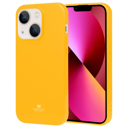 iPhone 14 Plus GOOSPERY JELLY Shockproof Soft TPU Case  - Orange