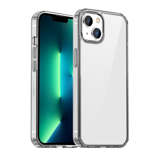 iPhone 14 Plus iPAKY Shockproof PC + TPU Protective Phone Case  - Transparent