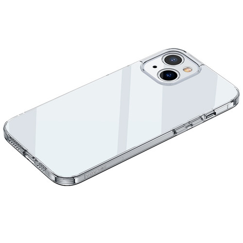 iPhone 14 Plus SULADA Frosted Series Shockproof Transparent TPU Phone Case - White