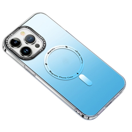 iPhone 14 Plus MagSafe Gradient Phone Case - Blue
