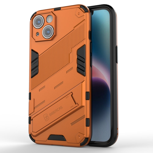 iPhone 14 Plus Punk Armor 2 in 1 PC + TPU Phone Case  - Orange