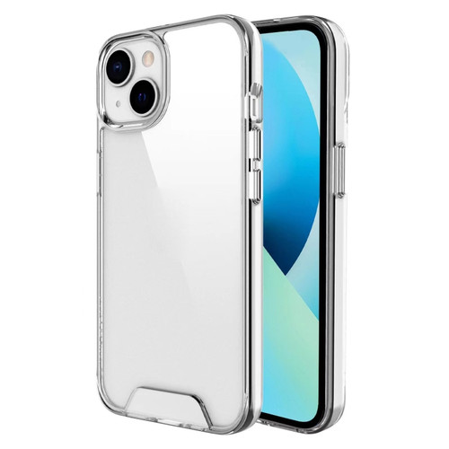 iPhone 14 Plus Transparent Acrylic TPU Phone Case  - Transparent