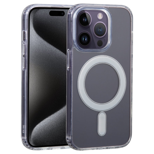 iPhone 15 Pro Max GEBEI MagSafe Magnetic Transparent Phone Case - Transparent