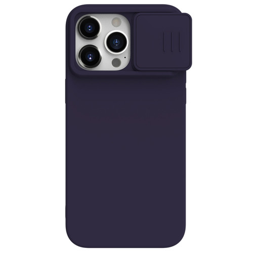 iPhone 15 Pro Max NILLKIN CamShield Liquid Silicone Phone Case - Deep Purple