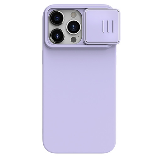 iPhone 15 Pro Max NILLKIN CamShield Liquid Silicone Phone Case - Purple