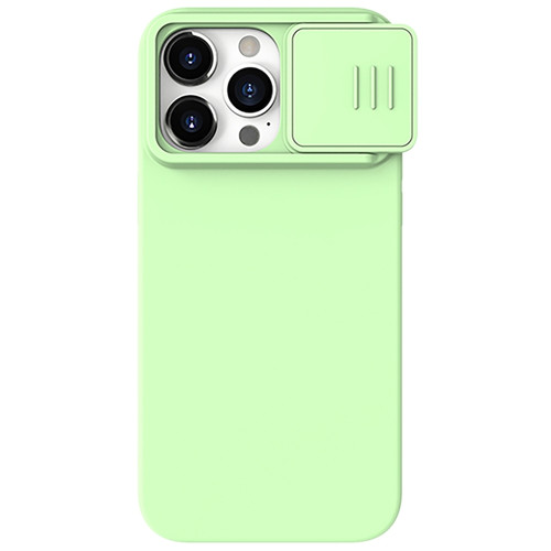 iPhone 15 Pro Max NILLKIN CamShield Liquid Silicone Phone Case - Green