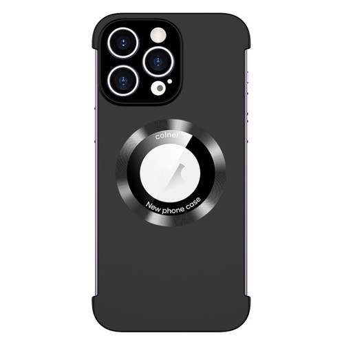 iPhone 15 Pro Max Frameless Skin Feel MagSafe Magnetic Phone Case - Black