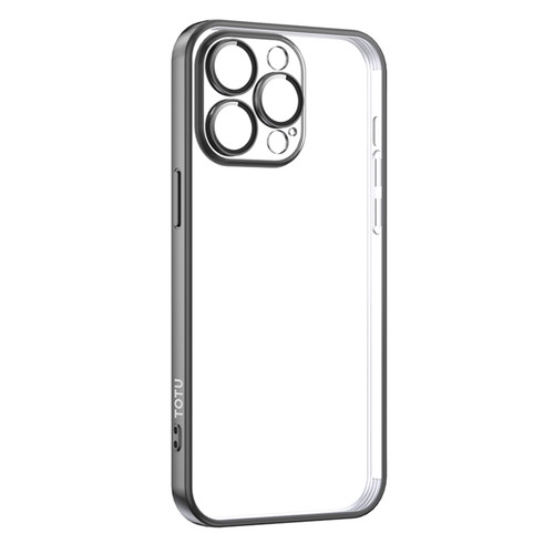 iPhone 15 Pro TOTUDESIGN PC-2 Series Electroplating TPU Phone Case - Black