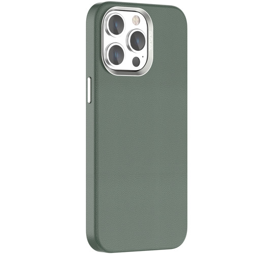 iPhone 15 Pro Mutural Mingdian Series MagSafe Magnetic Phone Case - Green