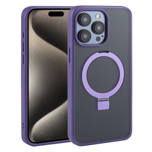 iPhone 15 Pro DFANS DESIGN Magsafe Magnetic Phone Case - Purple