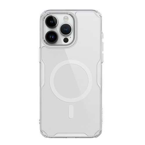 iPhone 15 Pro NILLKIN Ultra Clear Magsafe PC + TPU Phone Case - Transparent