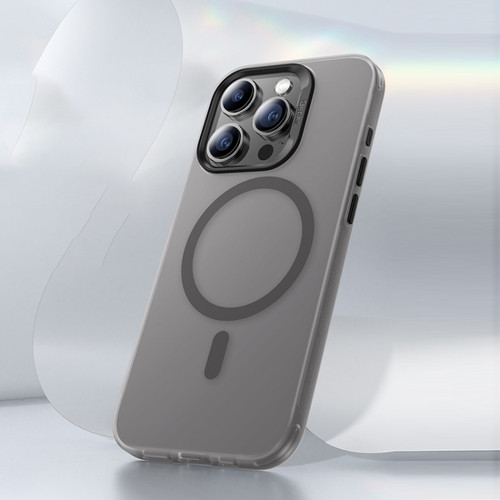 iPhone 15 Pro Benks Light Sand Series MagSafe Magnetic Shockproof Phone Case - Grey
