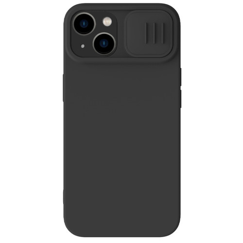 iPhone 15 NILLKIN CamShield Liquid Silicone Phone Case - Black