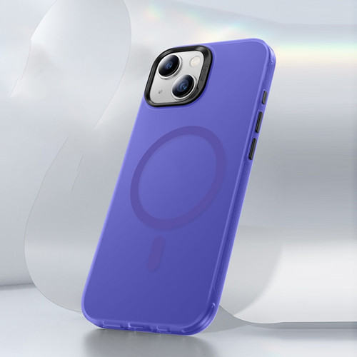 iPhone 15 Benks Light Sand Series MagSafe Magnetic Shockproof Phone Case - Purple