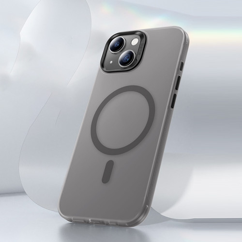 iPhone 15 Benks Light Sand Series MagSafe Magnetic Shockproof Phone Case - Grey