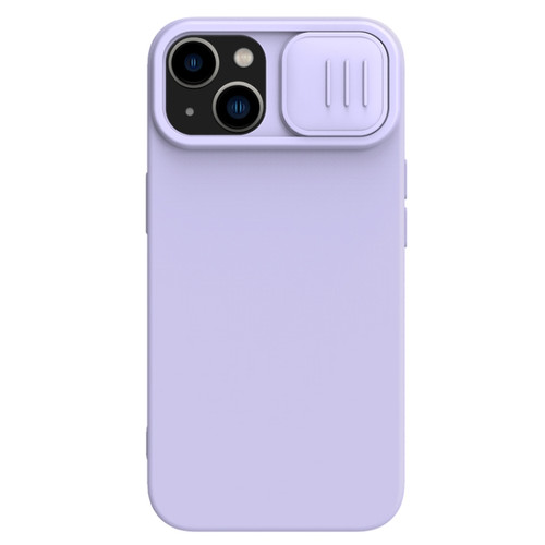 iPhone 15 Plus NILLKIN CamShield Liquid Silicone Phone Case - Purple