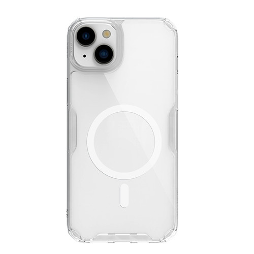 iPhone 15 Plus NILLKIN Ultra Clear Magsafe PC + TPU Phone Case - Transparent