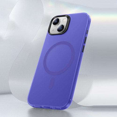 iPhone 15 Plus Benks Light Sand Series MagSafe Magnetic Shockproof Phone Case - Purple