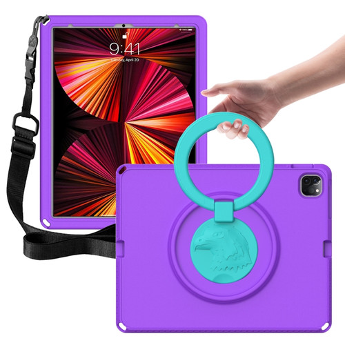 iPad Pro 12.9 inch 2022/2021/2020/2018 EVA + PC Shockproof Tablet Case without Waterproof Frame - Purple