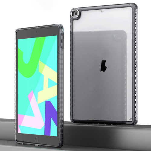 iPad 10th Gen 10.9 2022 Clear Acrylic Shockproof Tablet Case - Black