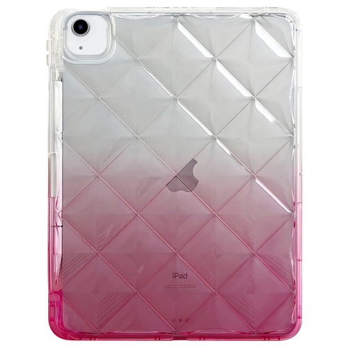 iPad Pro 11 2022 / 2021 / 2020 Gradient Diamond Plaid TPU Tablet Case - Gradient Pink