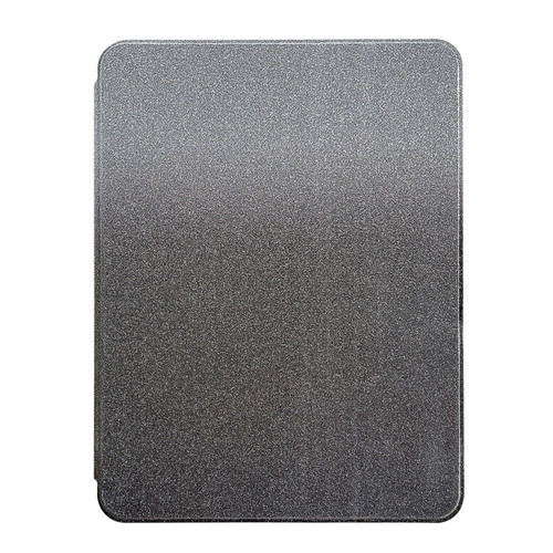 iPad Pro 11 2022 / 2021 / 2020 Gradient Glitter Magnetic Split Leather Tablet Case - Black