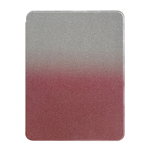 iPad Pro 11 2022 / 2021 / 2020 Gradient Glitter Magnetic Split Leather Tablet Case - Pink