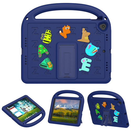 iPad 10.2 / Air 3 10.5 Cartoon Sparrow EVA Shockproof Tablet Case - Navy Blue