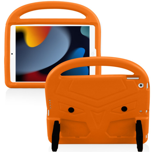 iPad 10.2 Sparrow Style EVA Material Children Shockproof Casing Shell - Orange