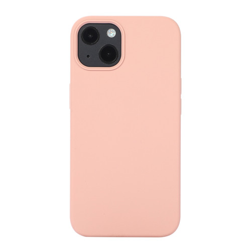 iPhone 14 Plus Liquid Silicone Phone Case - Sand Pink