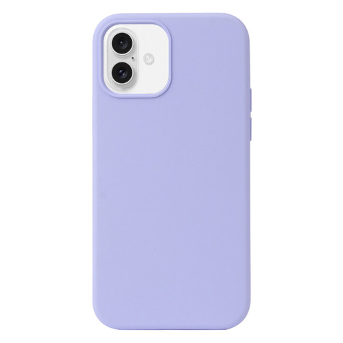 iPhone 16 Liquid Silicone Phone Case - Purple