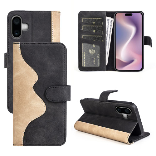 iPhone16 アナスイ FOLIO CASE／Black SYA002259605A__22448.