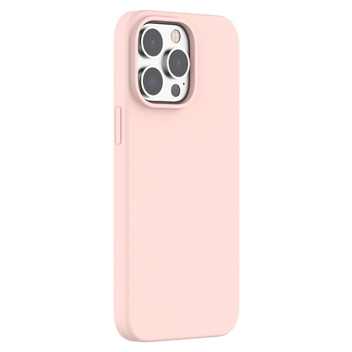 iPhone 15 Pro Max Mutural Yuemu Series Liquid Silicone Phone Case - Pink