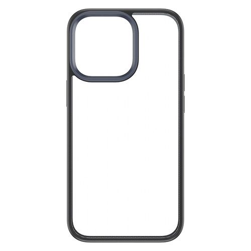 iPhone 14 Pro Max ROCK Guard Transparent Phone Case - Black