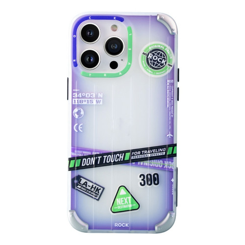 iPhone 14 Pro Max ROCK InShare Travel Series PC+TPU Phone Case - Deep Space Tour