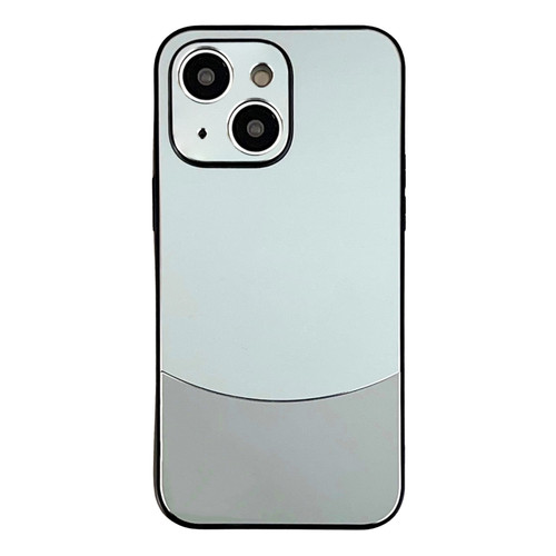 iPhone 14 Plus Shockproof Frosted PC Silicone Frame Phone Case - Green