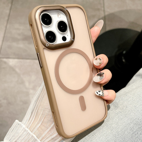 iPhone 13 Pro Max Heat Dissipation MagSafe Shockproof Phone Case - Desert Gold